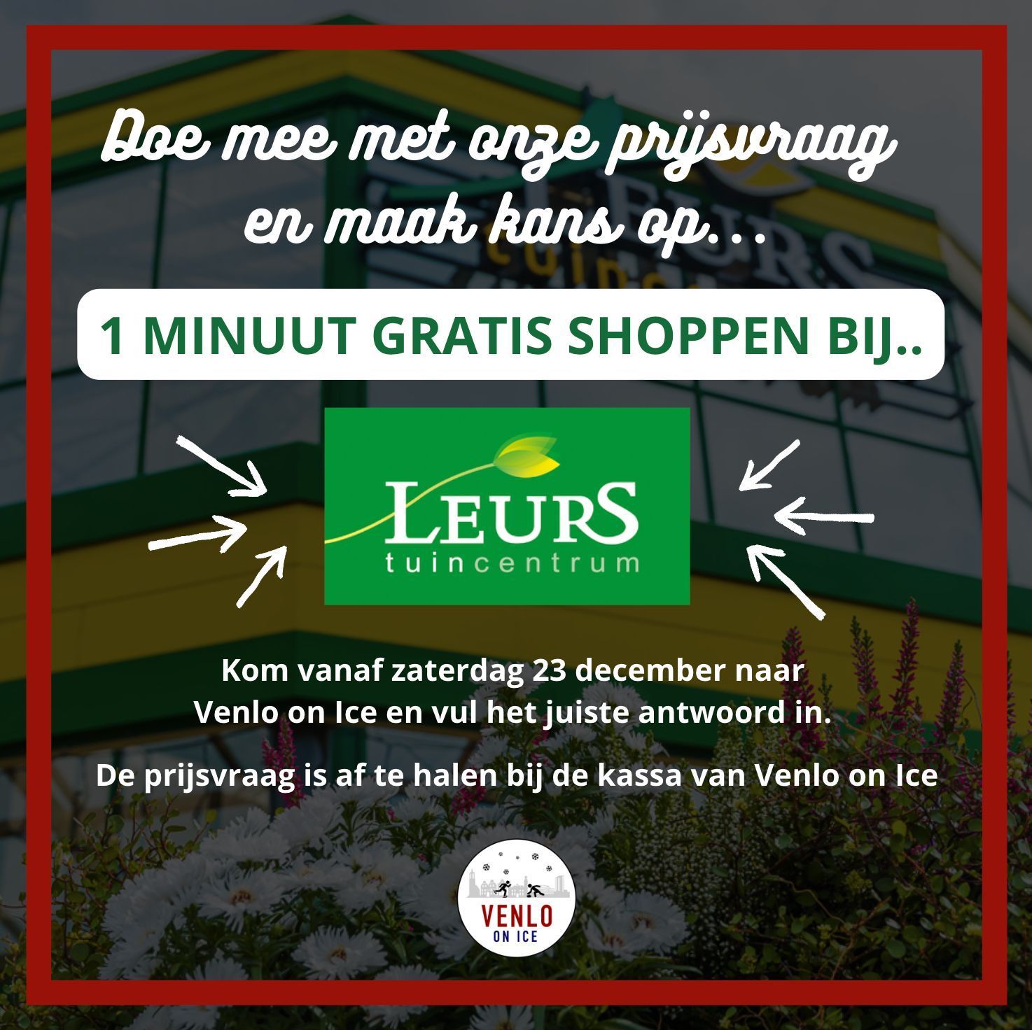 Win 1 minuut gratis shoppen bij Leurs!